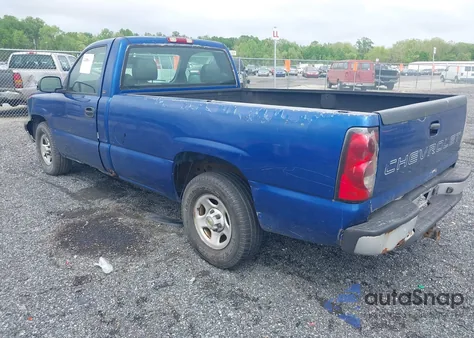 2004 Chevrolet Silverado 1500 Work Truck from USA, damaged, VIN 1GCEC14V44Z263070
